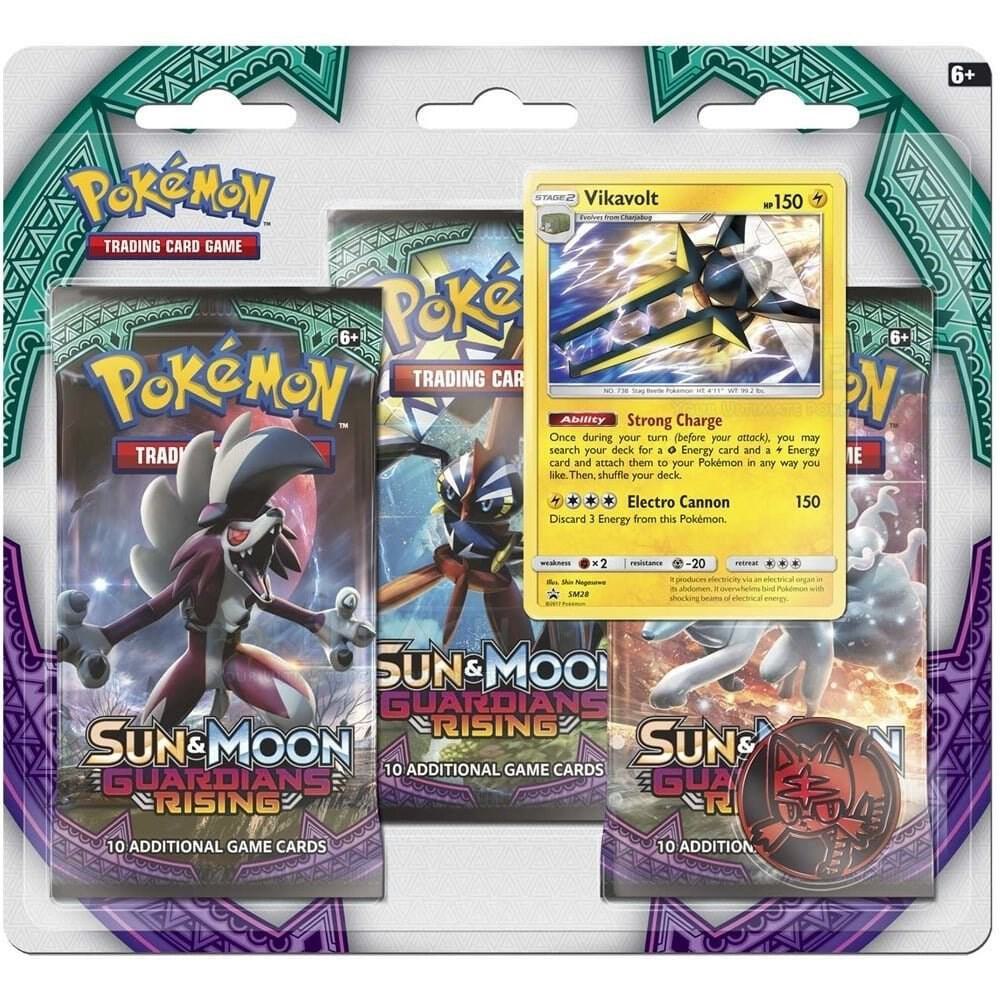 Sun & Moon: Guardians Rising 3 pack blister