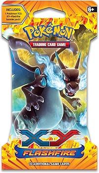 XY Flashfire sleeved booster