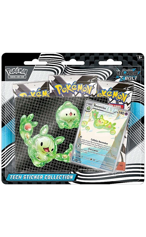 Black Bolt Tech Sticker Collection