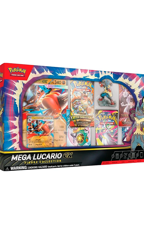 Mega Lucario ex Figure Collection (5 Boosters)