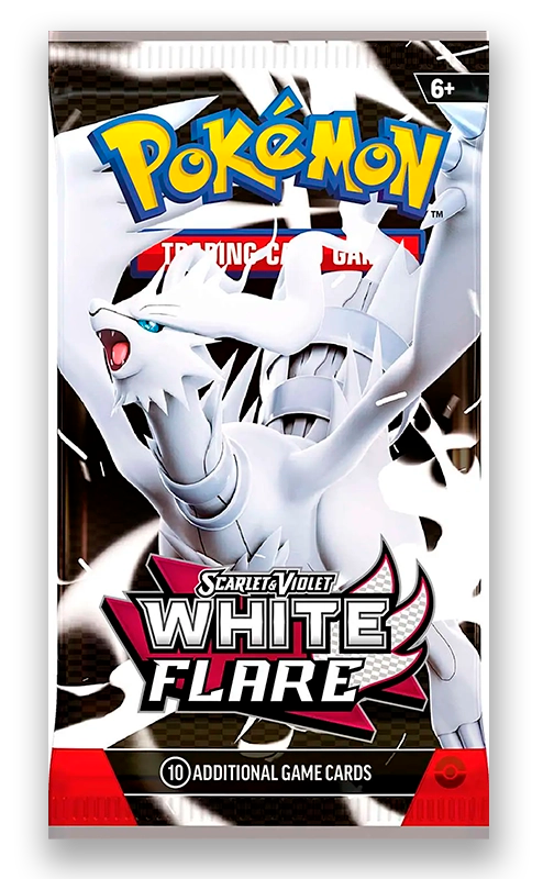 White Flare Pokemon Booster