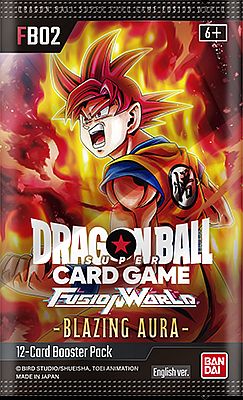 Dragonball FB02 Blazing Aura Booster Pack