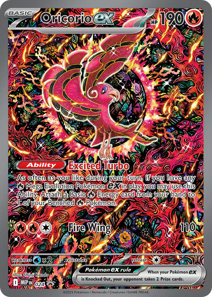 Charizard & Oricorio Sealed Promo