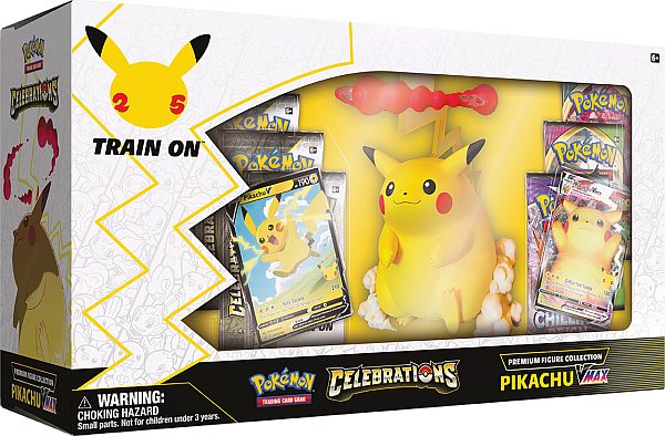 Pikachu Vmax Figurine Box