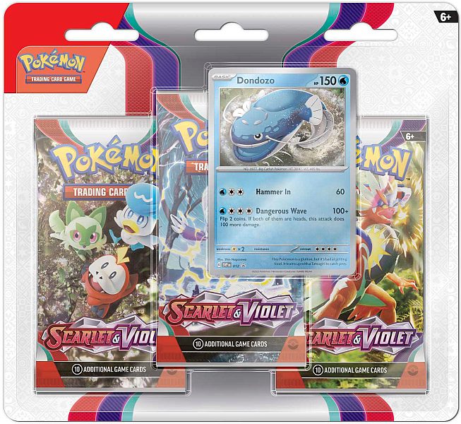 Scarlet & Violet Base Set Blister Booster 3-Pack